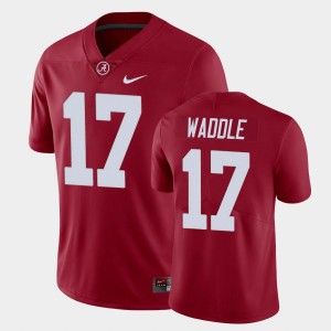 #17 Jaylen Waddle Alabama Crimson Men's Jersey Limited NCAA 319583-181