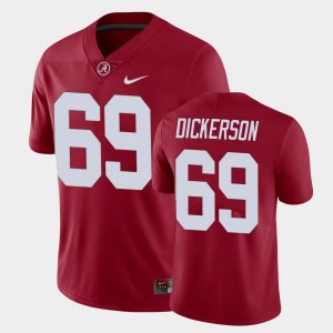 #69 Landon Dickerson Roll Tide Crimson Men Jerseys Limited Alumni 404993-499