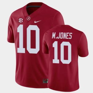 #10 Mac Jones Roll Tide Crimson Men Jerseys Game College Football 421853-448