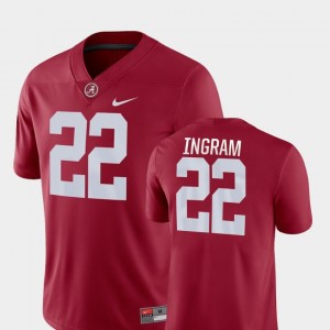 #22 Mark Ingram Roll Tide Crimson Mens Jerseys Game College Football 554528-981