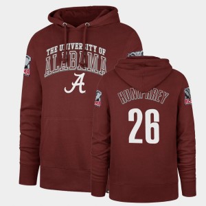 #26 Marlon Humphrey Crimson Cardinal Men Hoodie Double Decker Headline 823980-213