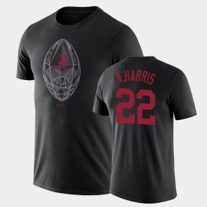 #22 Najee Harris Bama Black Men T-Shirt Football Icon Legend 384176-144