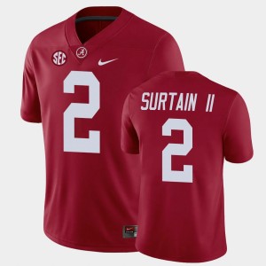 #2 Patrick Surtain II Crimson Crimson Men Jersey Game College Football 676389-424