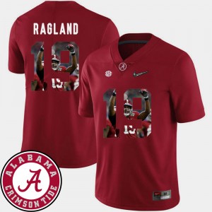 #19 Reggie Ragland Alabama Crimson Men Jersey Pictorial Fashion Football 873476-879