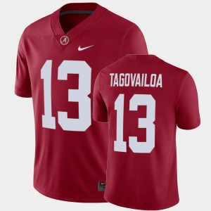 #13 Tua Tagovailoa The Tide Crimson Mens Jersey Alumni Player 392887-723