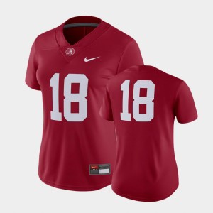 #18 Alabama Crimson Womens Jerseys Game 2025-26 605557-484