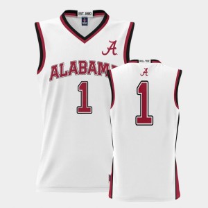 #1 Crimson White Youth Jersey College Basketball ProSphere 921796-406