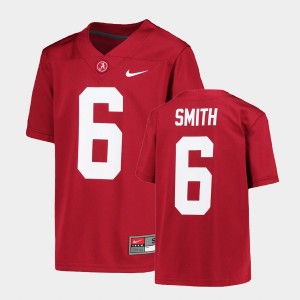 #6 DeVonta Smith University of Alabama Crimson Youth Jersey College Football Alumni 304569-433