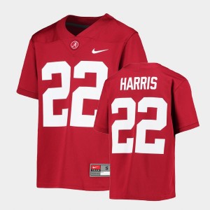 #22 Najee Harris Roll Tide Crimson Youth Jerseys College Football Alumni 846617-342